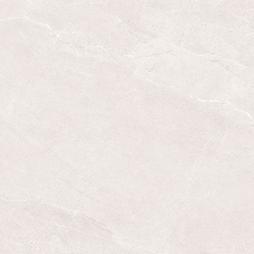 Carrelage effet marbre brillant - Liza Blanc - 60x60cm