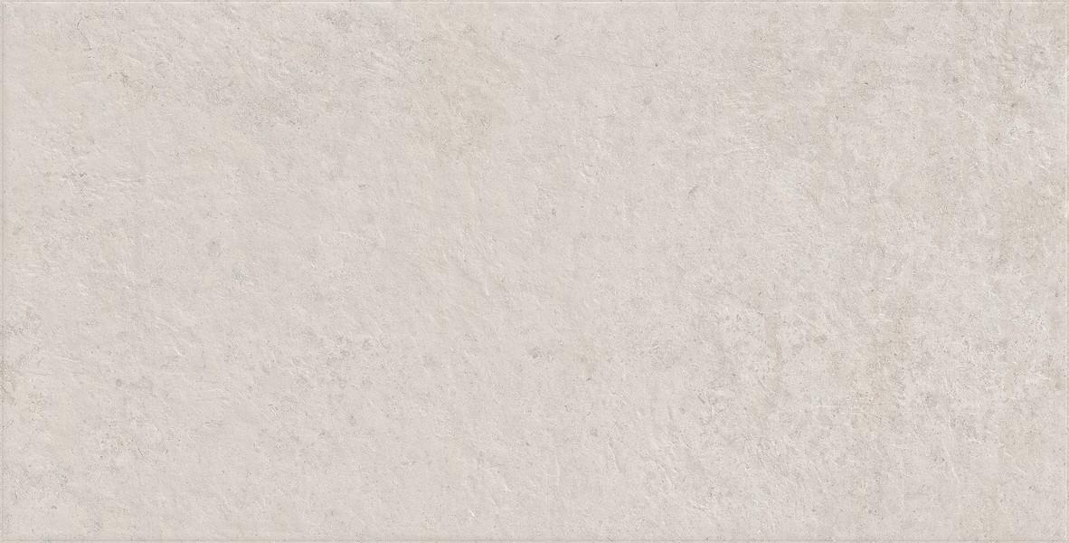 Carrelage effet pierre ivoire mat 3D - Lumière d'Azur Blanc - 60x120cm