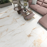 Carrelage effet marbre mat- Marmore Blanc - 60x120cm