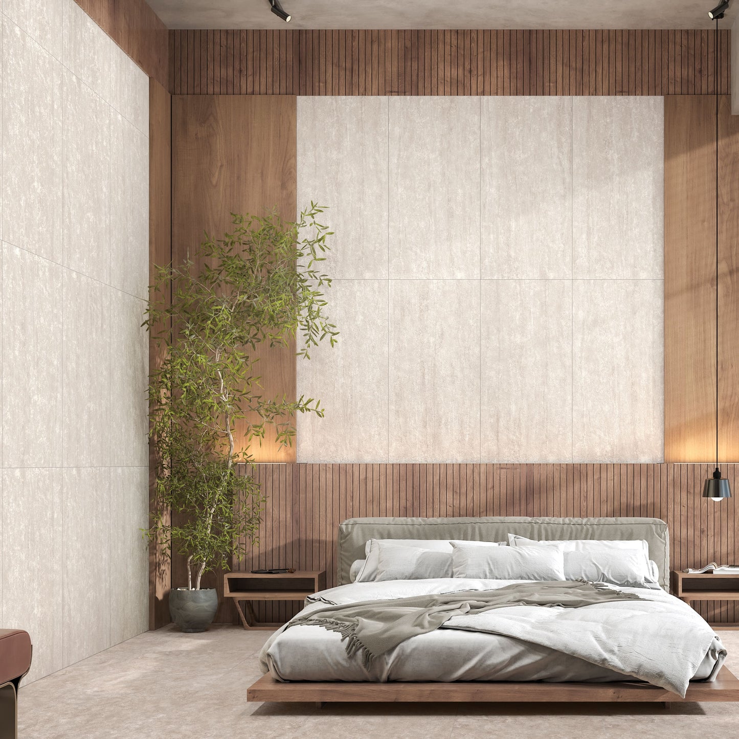 Carrelage effet pierre mat - Mystical virtue crema - 60x120cm