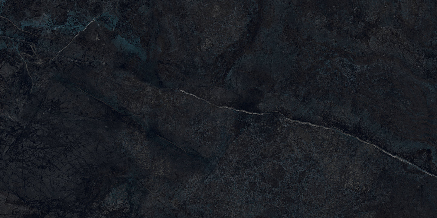 Carrelage effet marbre brillant - Obsidian Viola - 60x120cm