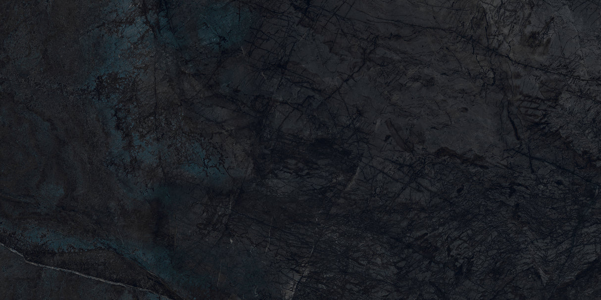 Carrelage effet marbre brillant - Obsidian Viola - 60x120cm