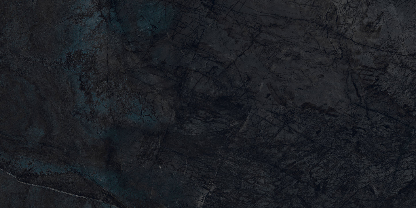 Carrelage effet marbre brillant - Obsidian Viola - 60x120cm