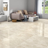 Carrelage effet marbre beige brillant - Oceanic Crema - 60x120cm