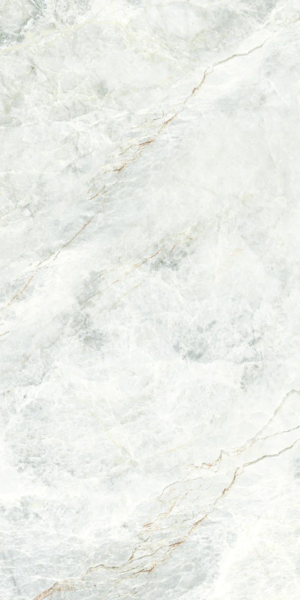 Carrelage effet marbre bleu mat satin - Onyx Alpes Blanc - 60x120cm