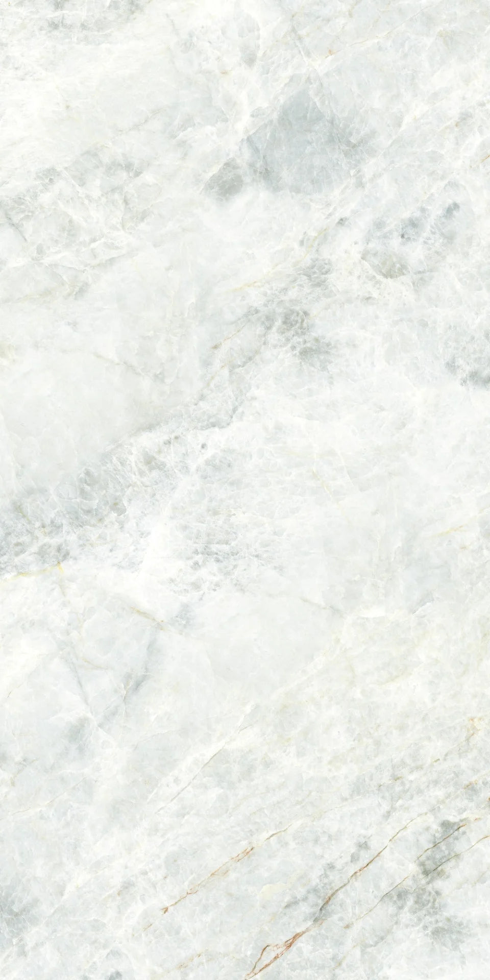 Carrelage effet marbre bleu mat satin - Onyx Alpes Blanc - 60x120cm