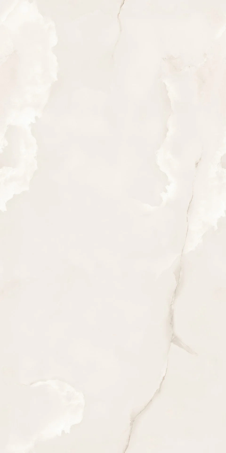 Carrelage effet marbre beige mat satin - Onyx Fleur Beige - 60x120cm