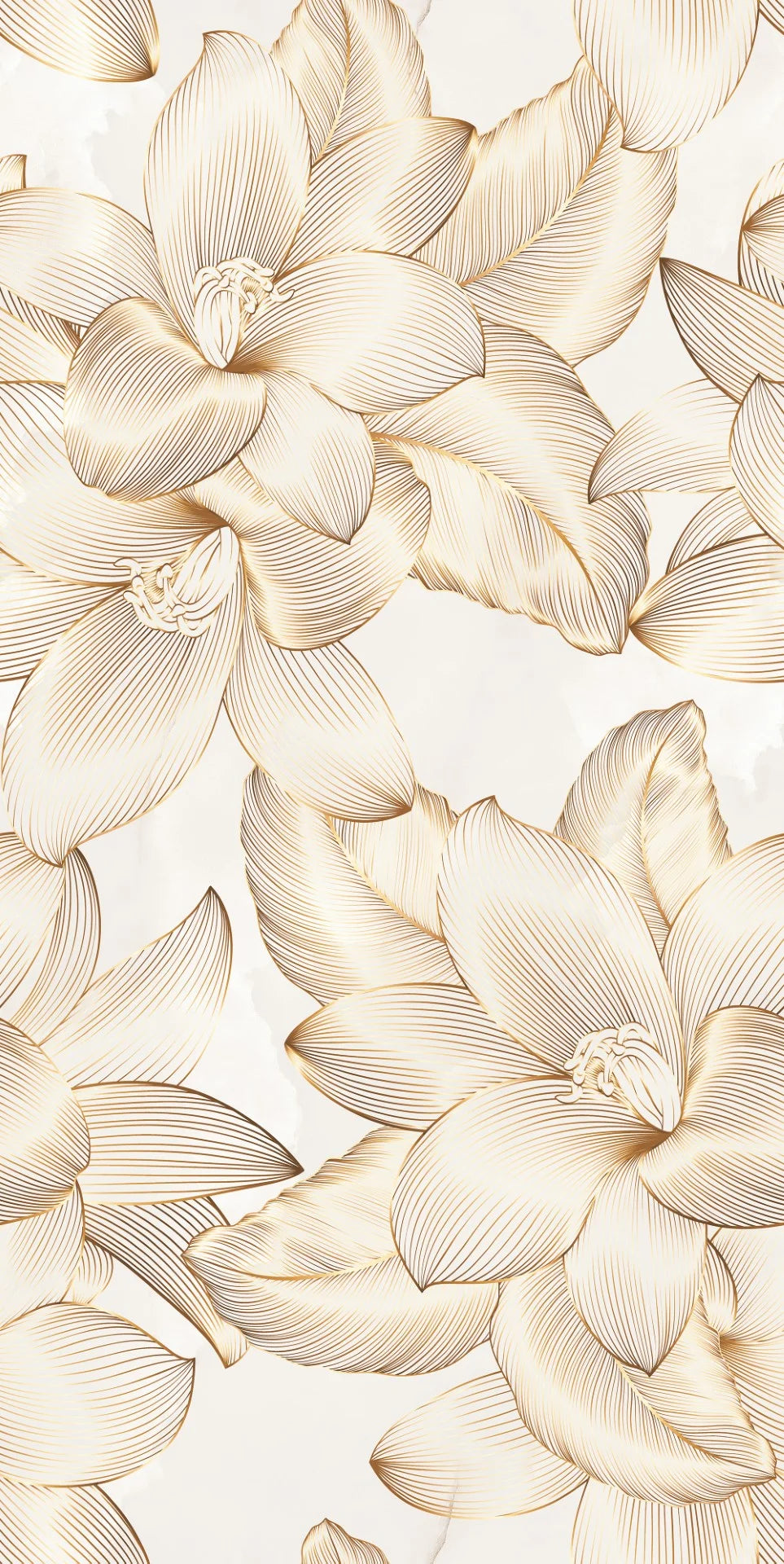Carrelage effet décoratif brillant  - Onyx Fleur Decor - 60x120cm