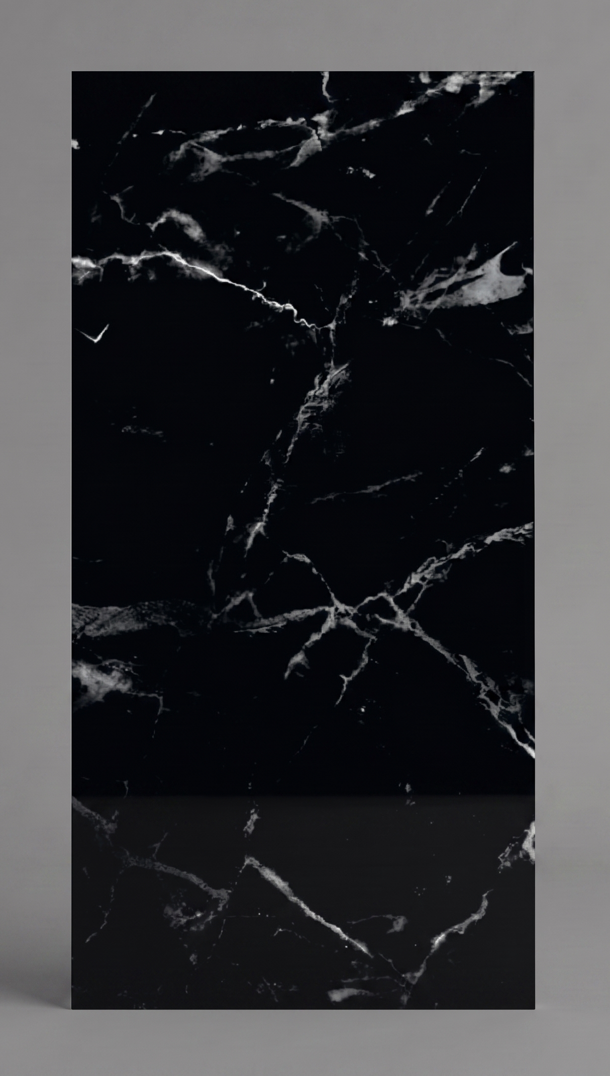 Panneau mural PVC effet marbre noir - PVC 16 - 280x122cm