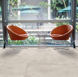 Carrelage effet béton mat antidérapant - Riva Ivory - 60x90x2cm