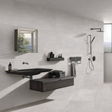 Carrelage effet pierre mat - Riviera Blanco Décor - 60x120cm
