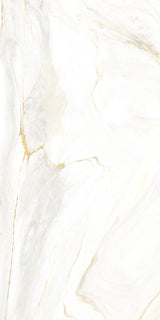 Carrelage effet marbre brillant- Simorre Doré - 60x120cm