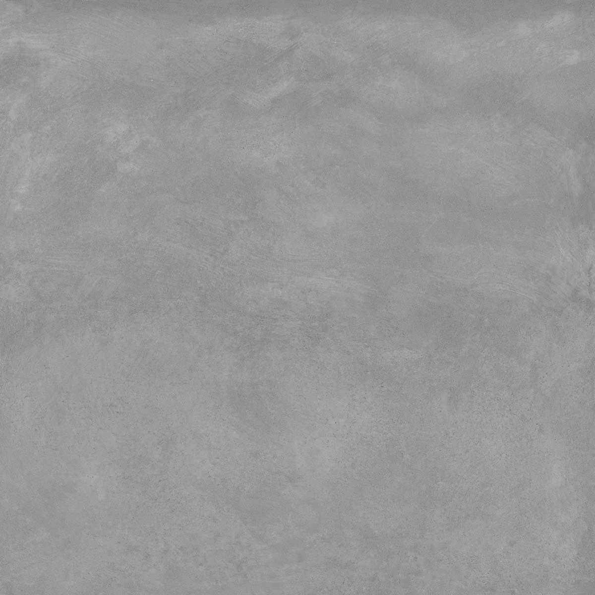 Carrelage effet béton ciré mat - Sivry Gris - 120x120cm