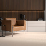 Carrelage effet béton beige mat - Sonora Linen - 100x100cm