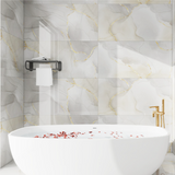 Carrelage effet marbre brillant- Spero Grey - 60x120cm