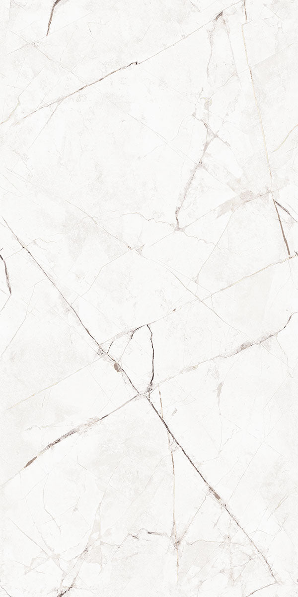 Carrelage effet marbre brillant - Splendore Blanco - 60x120cm