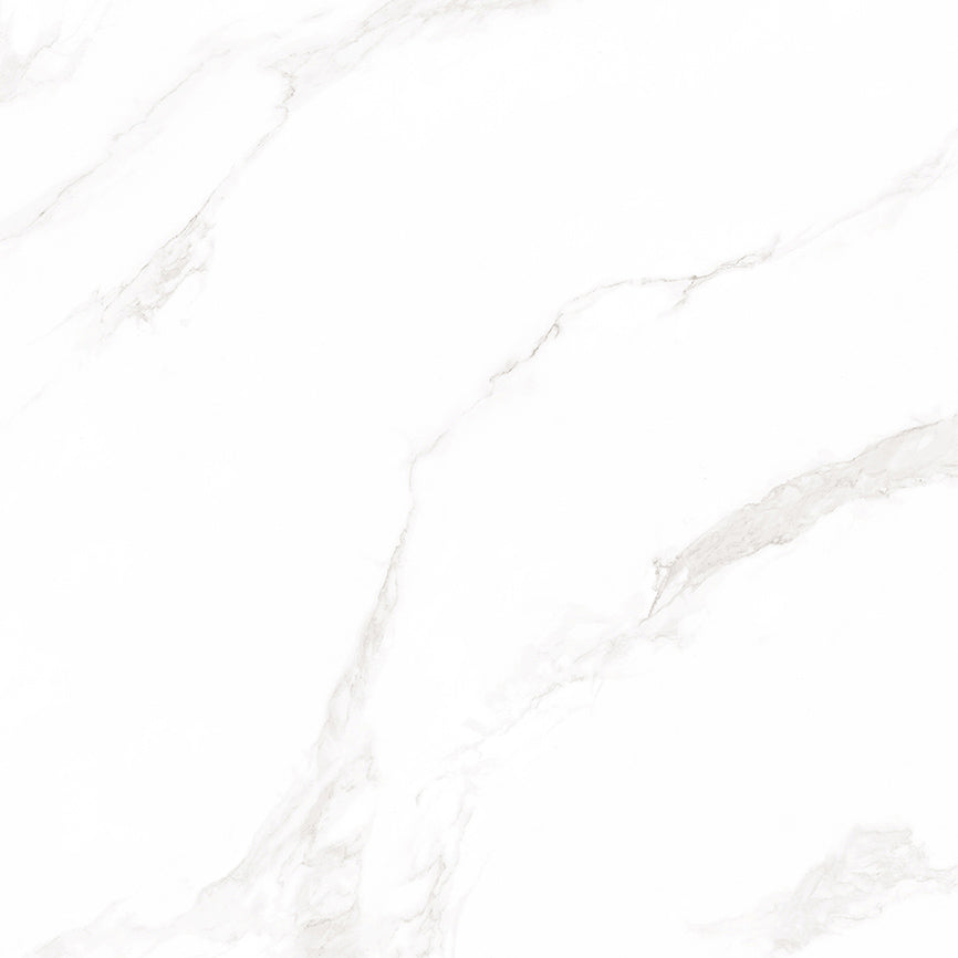 Carrelage effet marbre brillant - Statuario Amaze - 100x100cm
