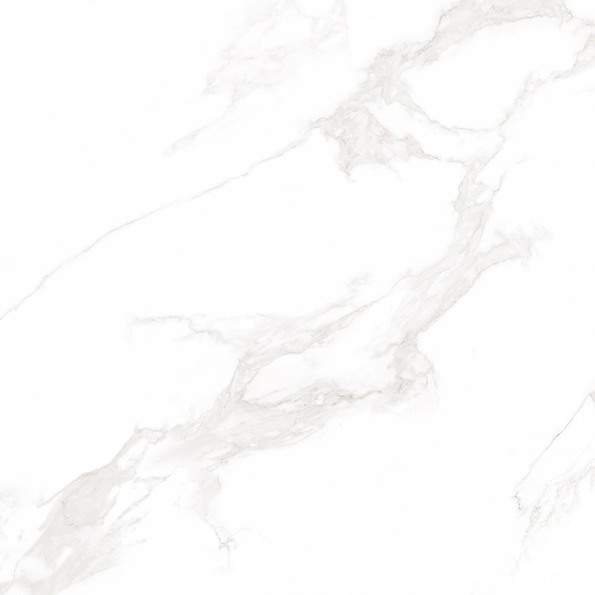 Carrelage effet marbre brillant - Statuario Amaze - 100x100cm