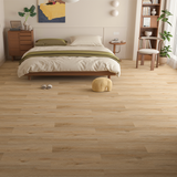 Sol stratifié effet bois chêne clair beige - 8203 - 20x122cm