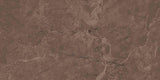 Carrelage effet marbre marron semi-brillant - Temis Chocolat - 60x120cm