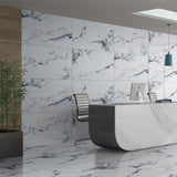 Carrelage effet marbre brillant - Tortosa - 60x120cm