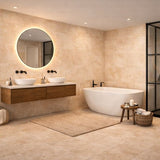 Carrelage effet pierre mat - Travertino Roma - 60x120cm