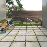 Carrelage effet pierre mat antidérapant R11 - Vista Bone - 60x60x2cm