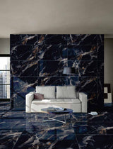 Carrelage Noir Onyx 60x120 cm – Luxe et Élégance Intemporelle