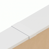 Couvertine Aluminium - Blanc - 28x300cm