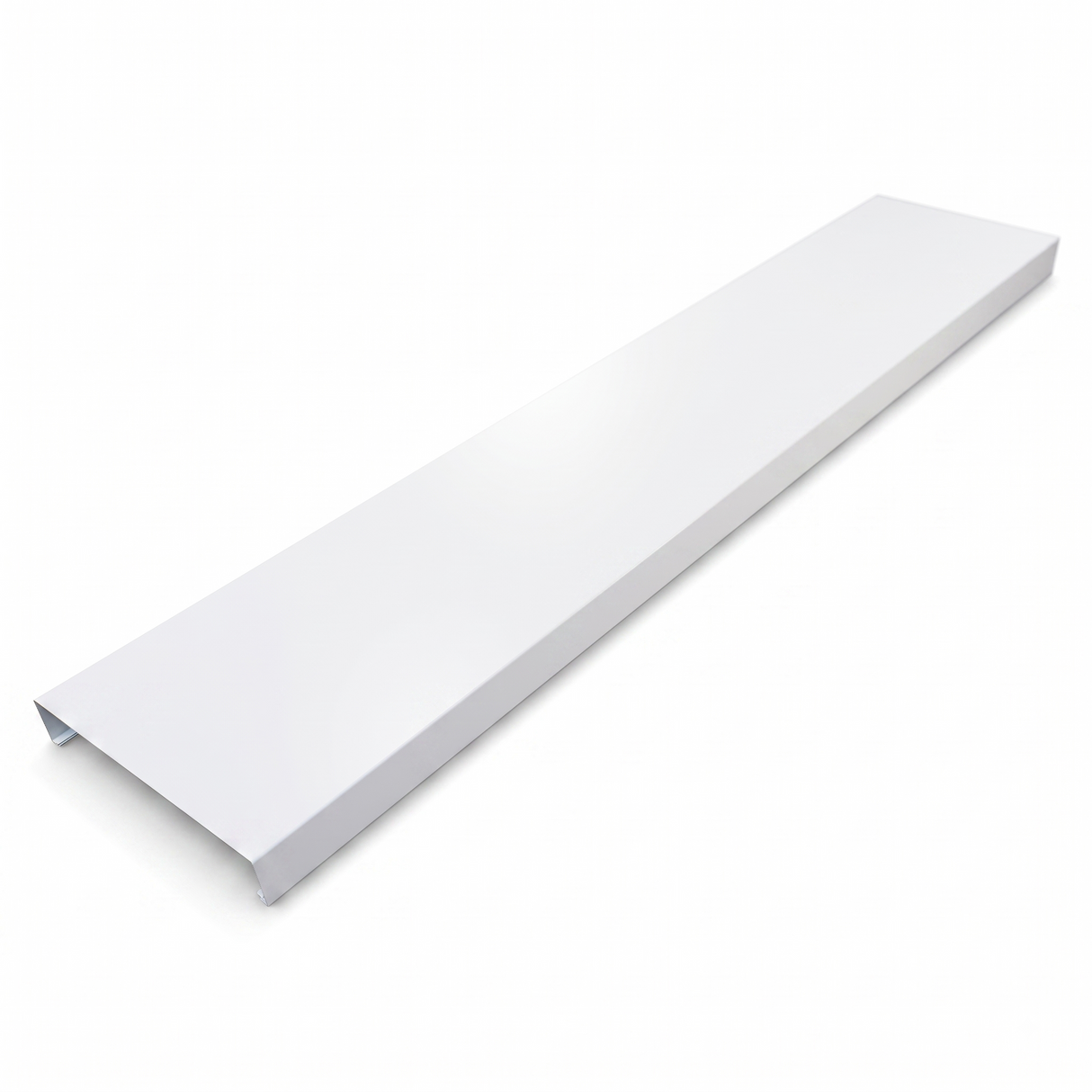 Couvertine Aluminium - Blanc - 28x300cm