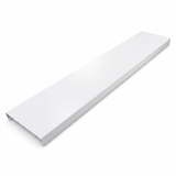 Couvertine Aluminium - Blanc - 28x300cm